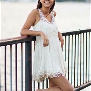 Small white free people Lacey dress
